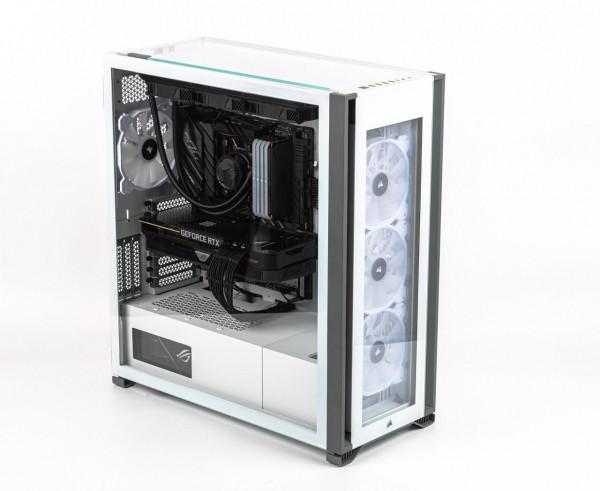 白色全塔的魅力-海盜船7000X裝機分享——ROG C8E+猛禽3080TI