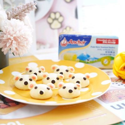 #2021親子烘焙組——“焙”感幸福#小熊雪球餅乾