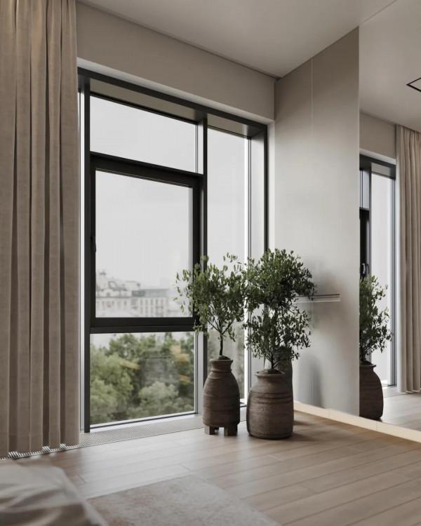 極簡頂層複式,素雅不失奢華 極簡頂層複式,素雅不失奢華