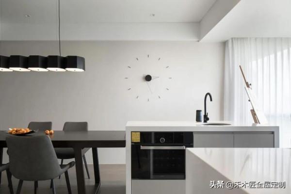 145㎡都市理想居所，清爽大方、極盡現代簡約之美