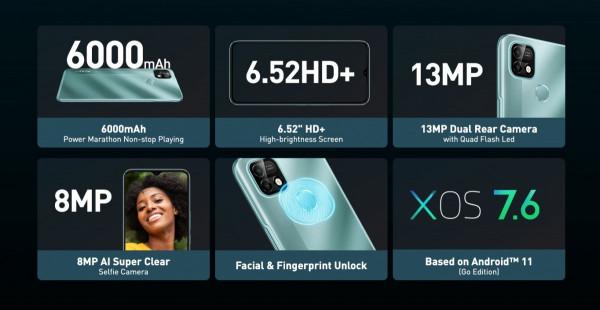 Infinix Smart 5 Pro正式釋出,採用6000毫安時超大電池 Infinix Smart 5 Pro正式釋出,採用6000毫安時超大電池