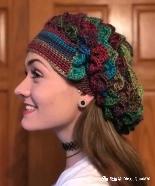「針織作品」今年冬季流行的華麗花式帽子