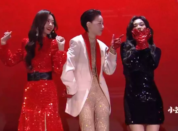 眾星年貨晚會，鞠婧禕萬年妝，阿嬌大嬸既視感，蔡徐坤man爆