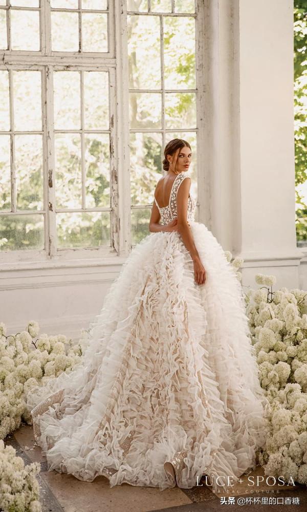 Luce Sposa2022 &quot;Symphony of Flowers&quot;婚紗系列 輕盈優雅簡潔嫁衣