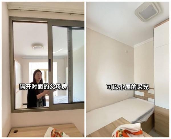 北京這一家六口，重新裝修52㎡老破小，將2室爆改成3室，收納翻倍