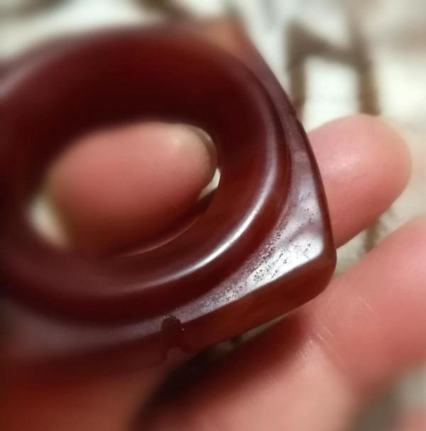 【依筠居藏玉•瑪瑙唇琮】 【依筠居藏玉•瑪瑙唇琮】