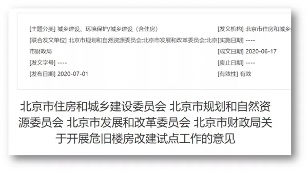 “平房”+“危房”+“舊房”，北京老城“住房改善”路徑全解讀