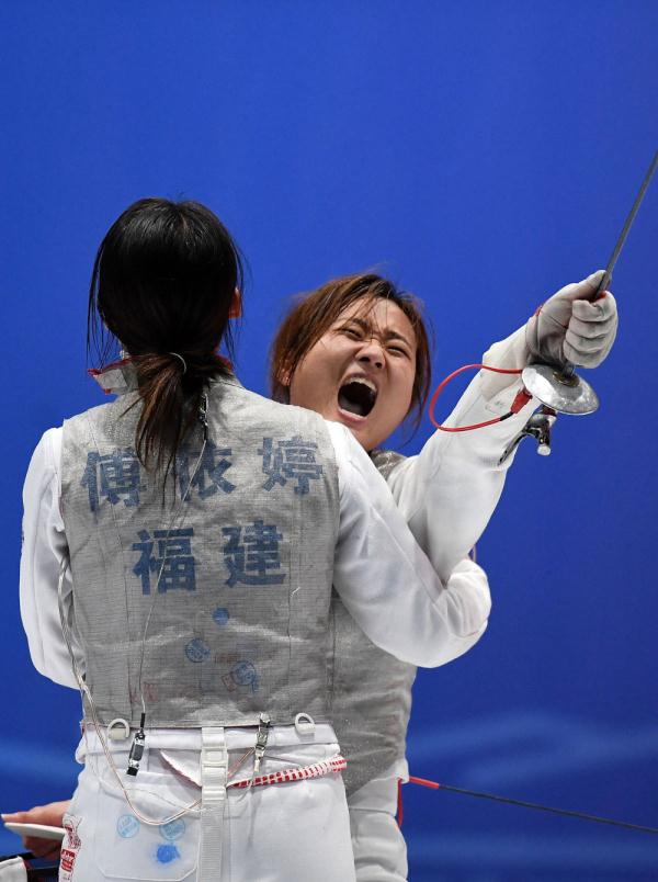 全運會｜擊劍女子花劍團體賽：福建隊奪冠