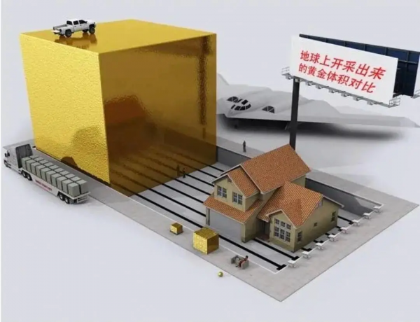 地球上有4億億噸黃金，人均超550萬噸，為何黃金還這麼稀有？