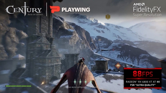 AMD展示FSR技術：《戰神》4K可57幀很流暢執行