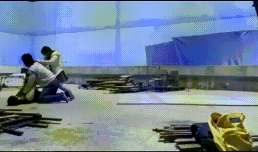 《殭屍校園》花絮動圖和替身演員，揭秘真實拍攝過程