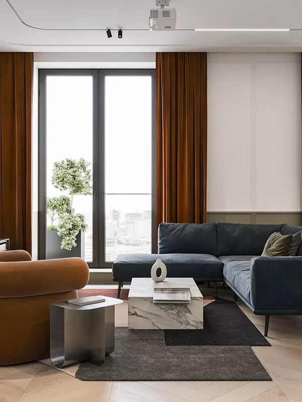 74㎡純正簡約風，全屋不見櫃，簡簡單單的優雅