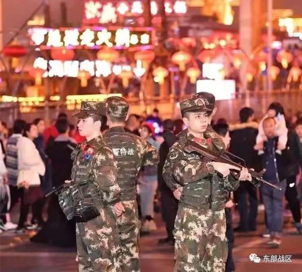 有軍人守護，請安心過年