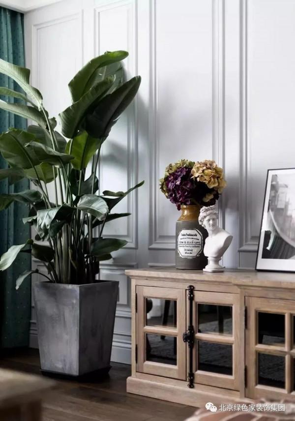 綠色家裝飾：150㎡混搭風，典雅古樸、返璞歸真的氣質美家