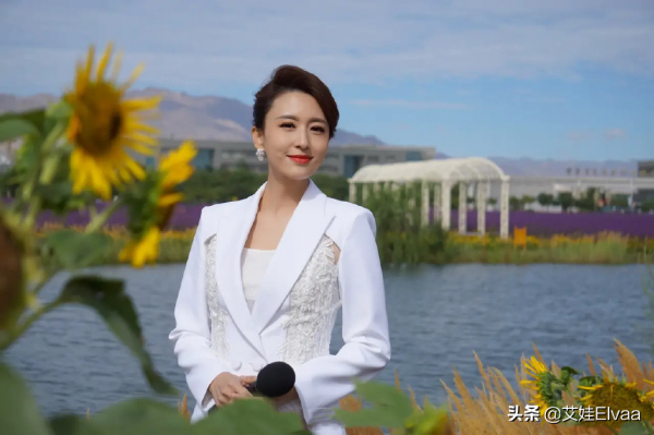 央視5美主持人罕見同臺！張蕾穿漢服似女王，打扮驚豔似選美現場