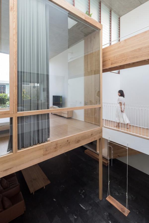 277㎡越南住宅：公共空間為核心，自由地穿插泳池、樹木和花園