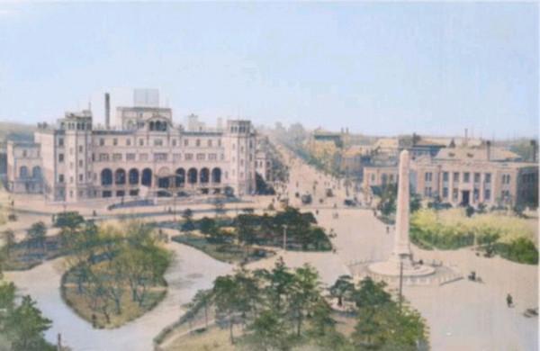 1934年遼寧老照片，看下80多年前“瀋陽街頭”是什麼樣子