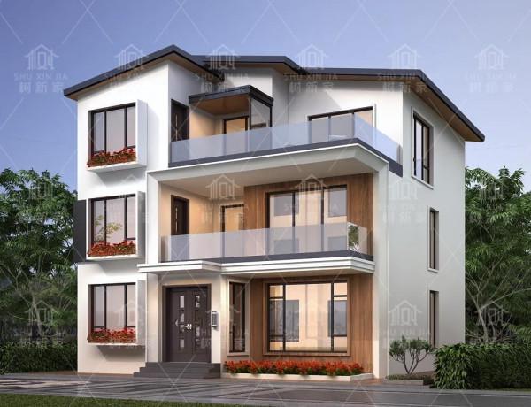 鄉村民宿風7房2廳網紅款別墅 現代風三層自建房 鄉村民宿風7房2廳網紅款別墅 現代風三層自建房