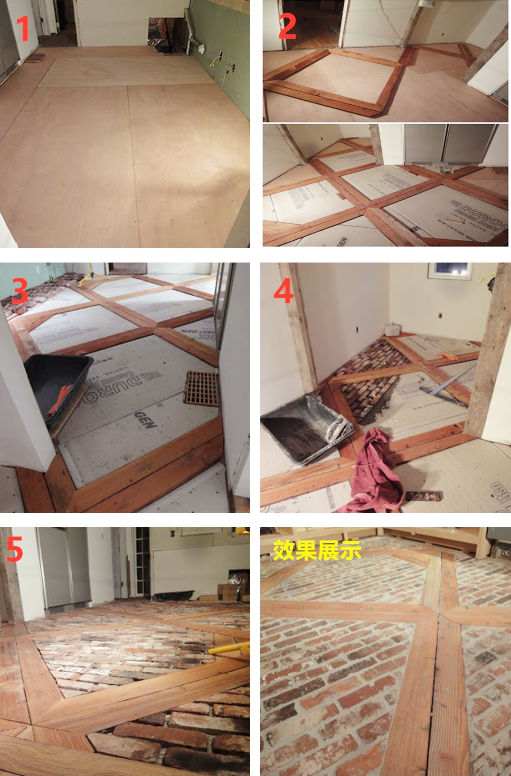 若再裝別單單考慮瓷磚,這樣去鋪更能讓人眼前一亮,防滑效果好 若再裝別單單考慮瓷磚,這樣去鋪更能讓人眼前一亮,防滑效果好