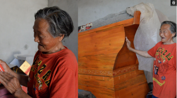 離異農婦拾荒20年把養子供出國，今偷偷花3千元買棺材