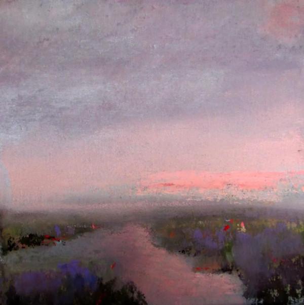 比利時女畫家伊芙&CenterDot;米勒粉彩畫中的天空之美，風景中最具情感