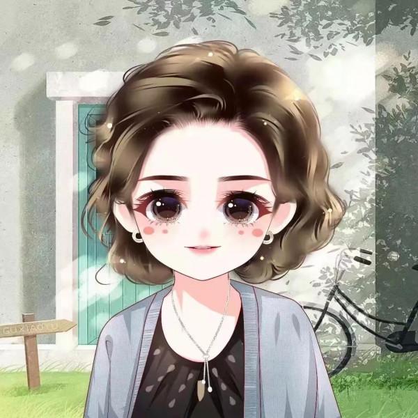 少女心爆棚的卡通漫畫頭像 治癒系小女生