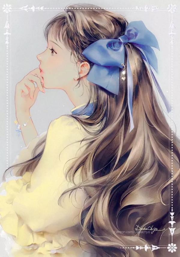 韓國高人氣插畫師，感覺她畫的顏值都逆天了