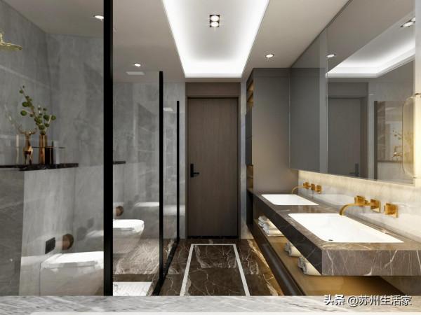 210㎡現代風格，素而不失層次感