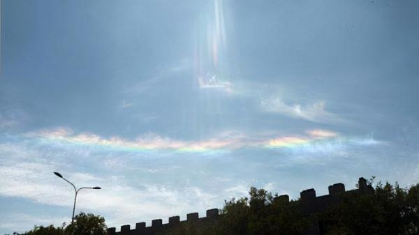 北京上空驚現愛心雲，古人稱祥瑞之兆，這是否預示著有好事發生？