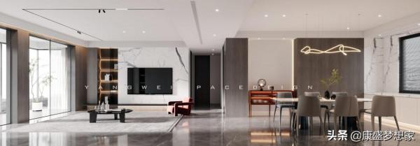 效果圖｜八套現代風案例合集，從小戶型到大別墅，值得收藏