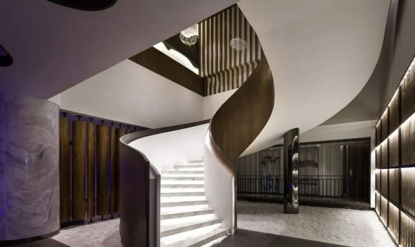 網紅石材樓梯燈帶常見做法及案例欣賞