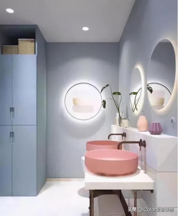 你還只知道黑白灰?這些神仙配色讓衛生間告別賓館風 你還只知道黑白灰?這些神仙配色讓衛生間告別賓館風