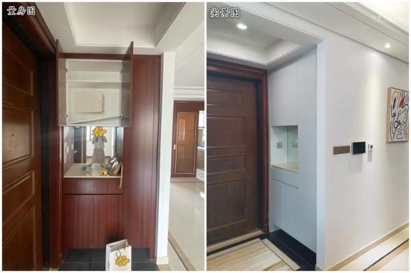 精裝的豬肝紅地板和櫃體越看越添堵,業主堅持改造:9萬塊沒白花 精裝的豬肝紅地板和櫃體越看越添堵,業主堅持改造:9萬塊沒白花