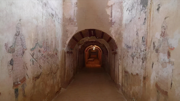 陝西發現李世民女兒的墓葬,牆壁上發現精美壁畫,棺槨卻不見蹤影 陝西發現李世民女兒的墓葬,牆壁上發現精美壁畫,棺槨卻不見蹤影