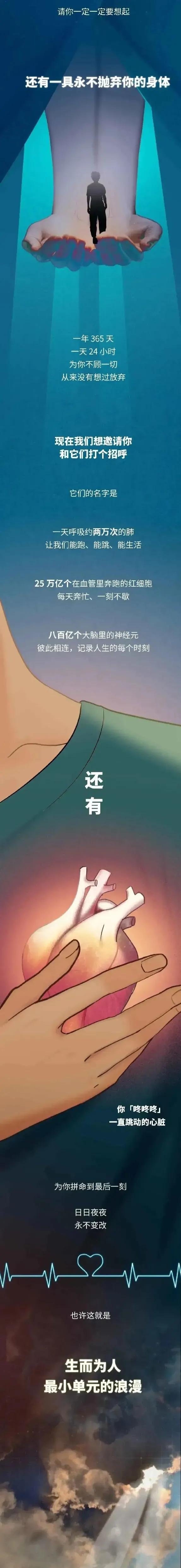 震撼!請你一定要記得,有一具永不拋棄你的身體 震撼!請你一定要記得,有一具永不拋棄你的身體