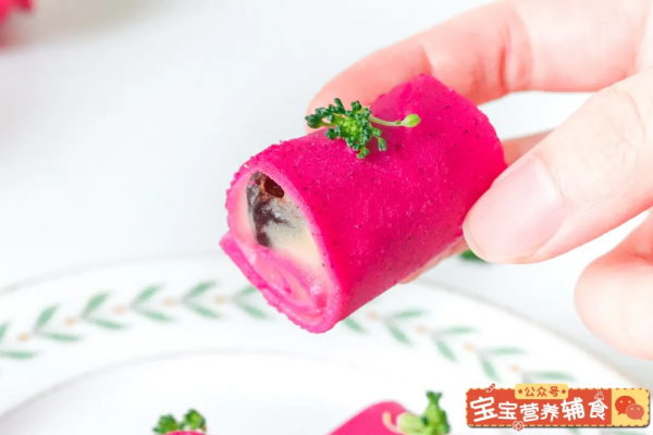 今日食譜「火龍果土豆泥卷」~寶寶輔食 今日食譜「火龍果土豆泥卷」~寶寶輔食