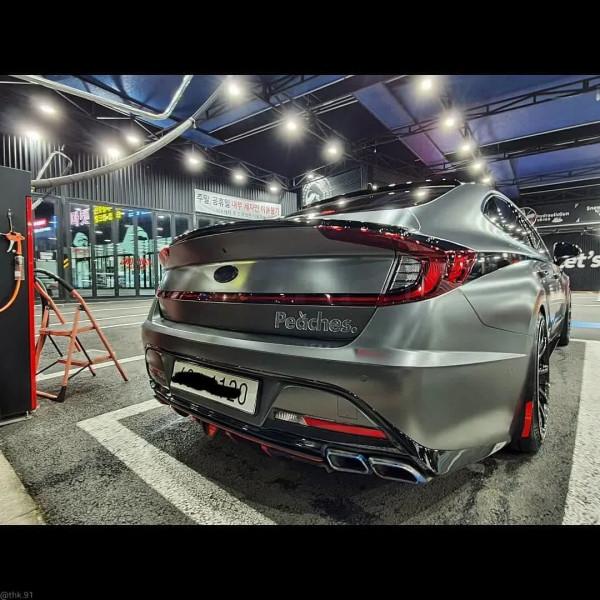 被“鯰魚臉”坑慘了的索納塔10改裝過後明顯帥多了 被“鯰魚臉”坑慘了的索納塔10改裝過後明顯帥多了