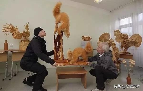 栩栩如生的動物木雕 | Sergei Bobkov 栩栩如生的動物木雕 | Sergei Bobkov