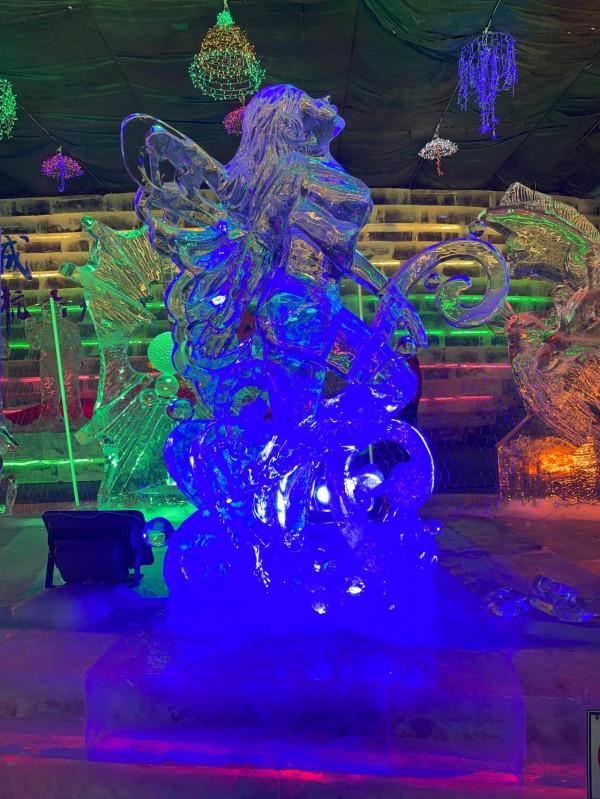 2022跟我去龍慶峽看冰燈