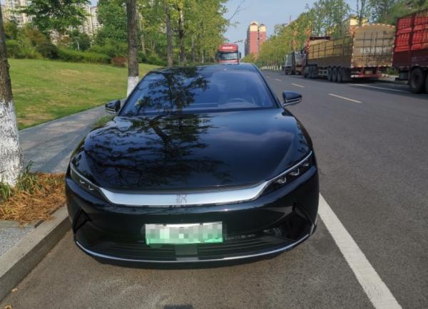 漢為觀止，與漢同行，慶自己提車