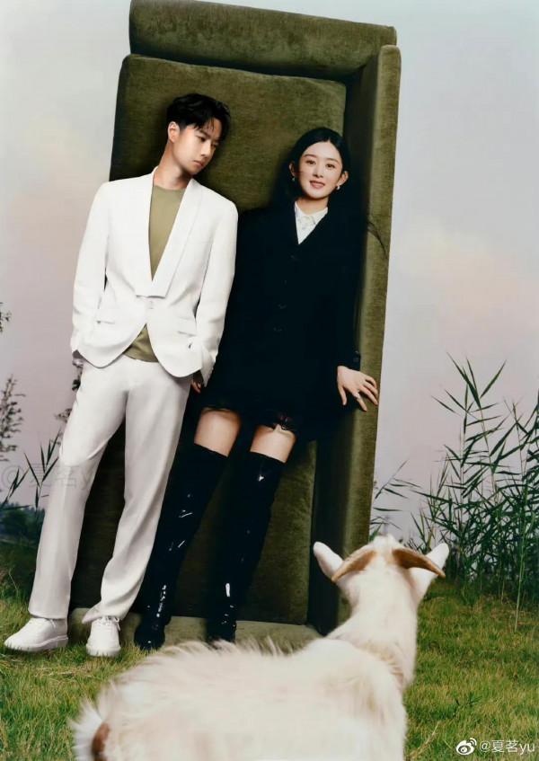 趙麗穎王一博王炸姐弟新圖上新，快來圍觀，評一評那個最好看