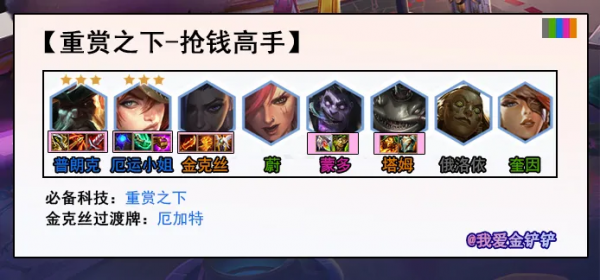 船長的搶錢科技-“重賞之下”|【賞金獵人】主C的陣容|金剷剷之戰