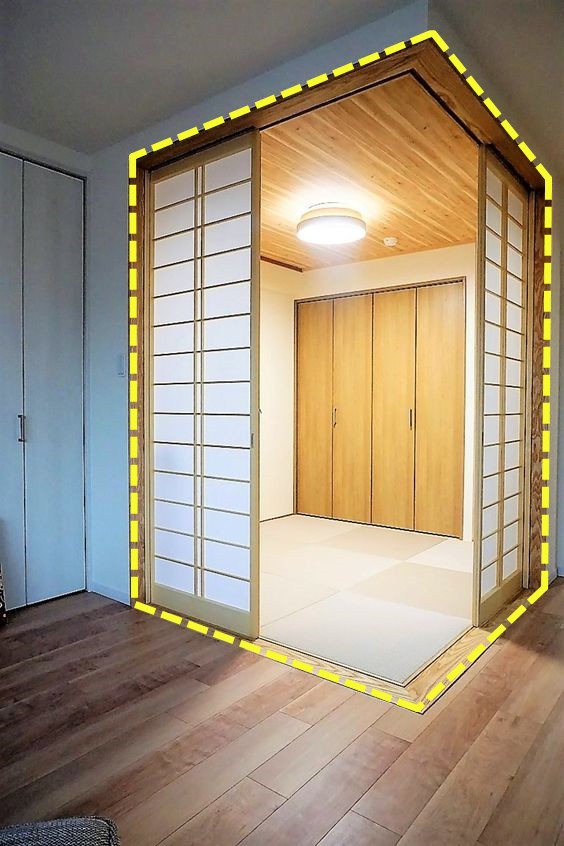 給榻榻米裝上拉門或拉簾，家裡臥室不夠用的，輕鬆實現隔斷多間房