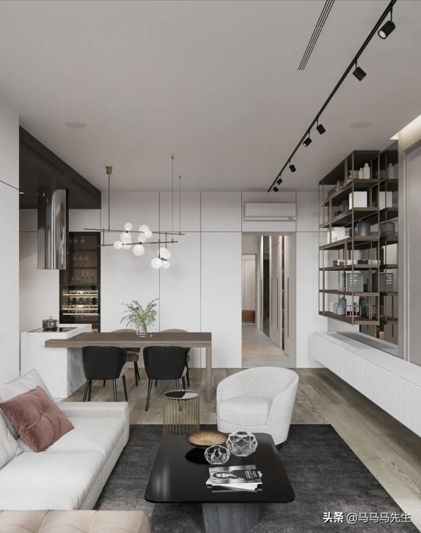 輕奢一居室 | 見慣了外面世界的喧囂，在這裡享受安寧吧​