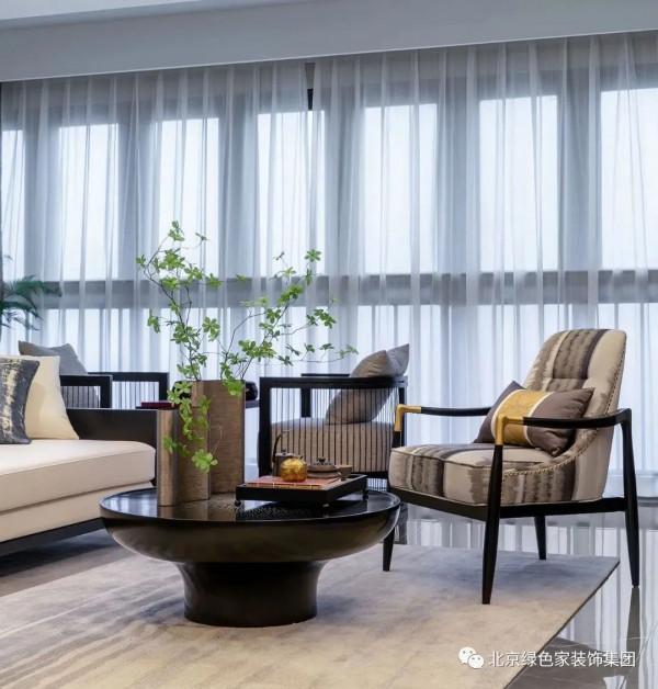 綠色家：133㎡輕奢中式，高貴典雅有氣質