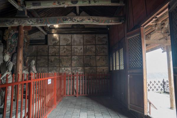 鎮國寺，山西古建築的代表，還可以看雕塑