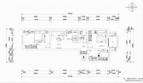 55平簡約現代風二居室,是你希望的那個寬敞明亮的房子嗎 55平簡約現代風二居室,是你希望的那個寬敞明亮的房子嗎