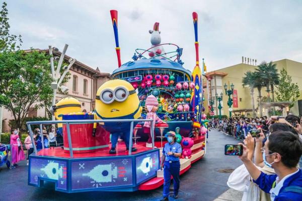 今年中秋，北京環球影城開園帶動主題公園熱
