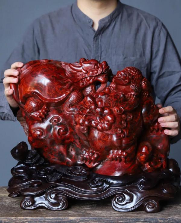 小葉紫檀 | 招財三寶