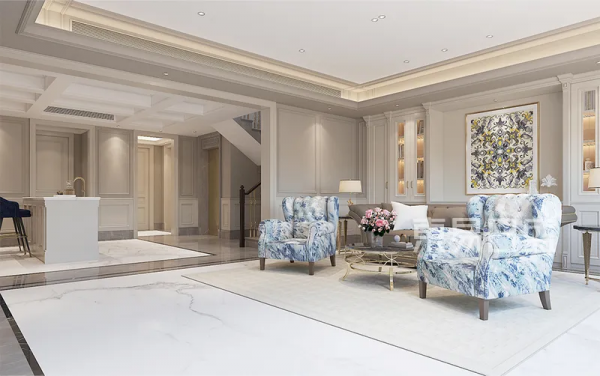 金地樾檀山丨560㎡簡美風格，不僅驚豔而且耐看